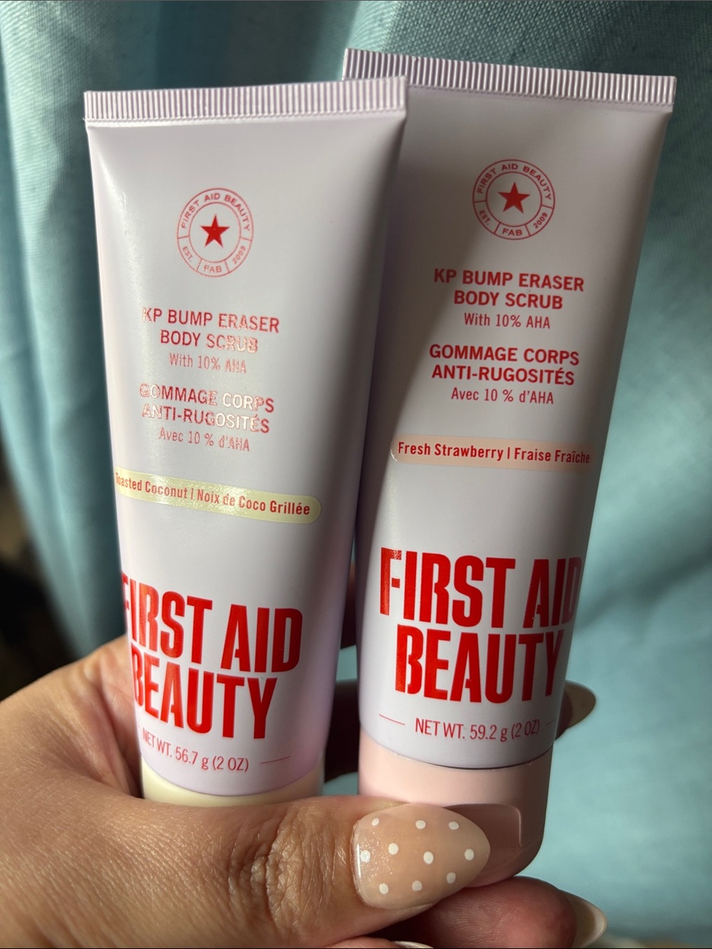 First Aid Beauty KP bump eraser set